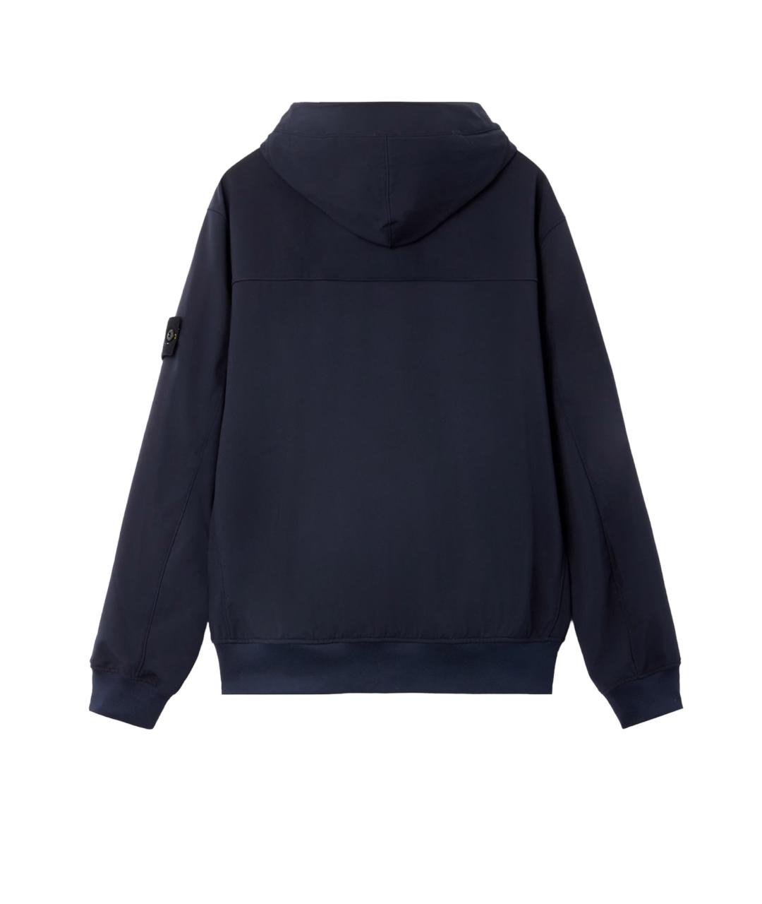 STONE ISLAND Синяя полиэстеровая куртка, фото 2