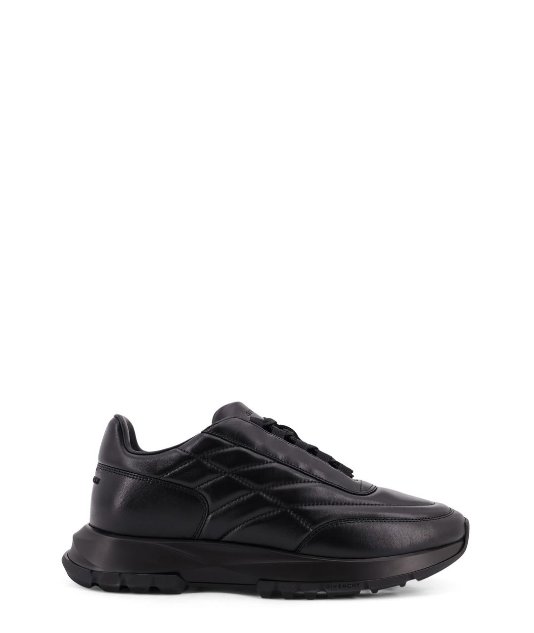 GIVENCHY Черные низкие кроссовки / кеды, фото 1