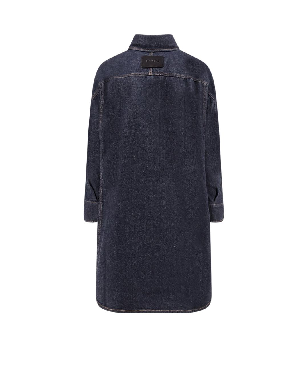 GIVENCHY Синяя хлопковая рубашка, фото 2