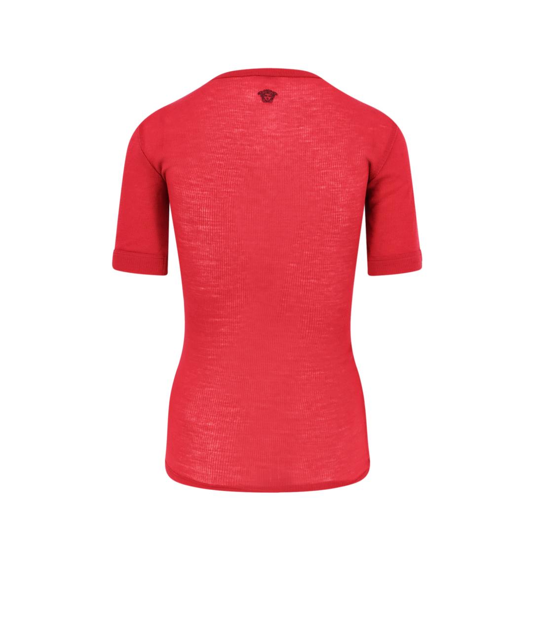 VERSACE Красная футболка, фото 2