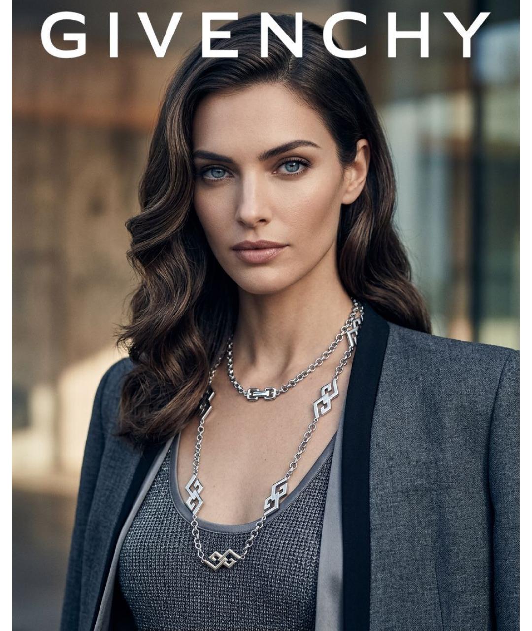 GIVENCHY Серебряное латунное колье, фото 6