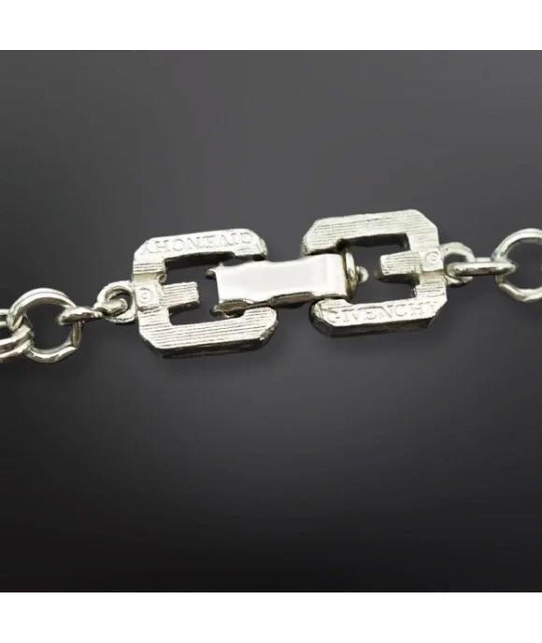 GIVENCHY Серебряное латунное колье, фото 4