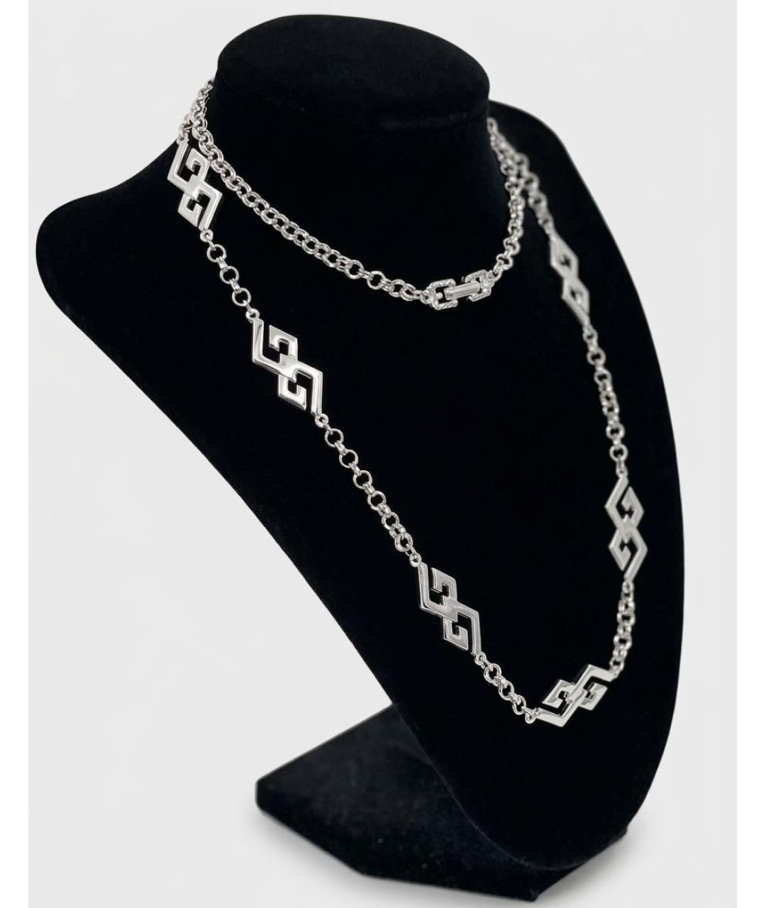 GIVENCHY Серебряное латунное колье, фото 2