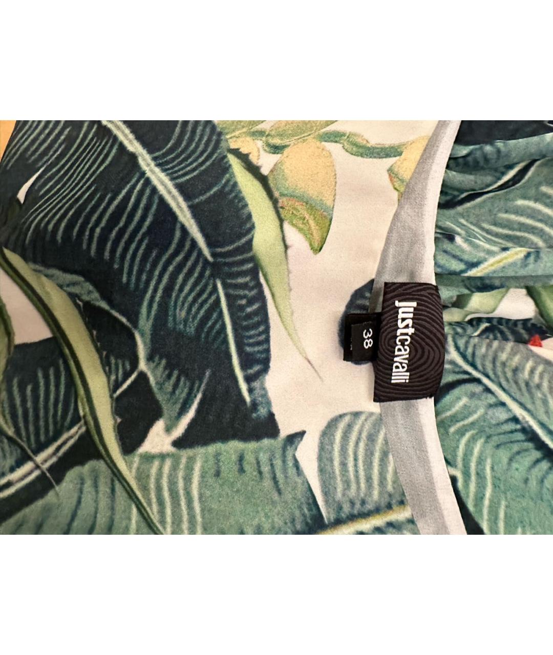 JUST CAVALLI Мульти шелковый комбинезон, фото 3