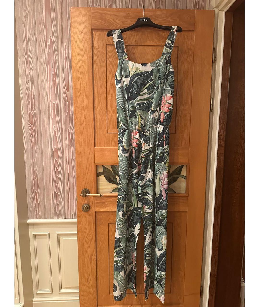 JUST CAVALLI Мульти шелковый комбинезон, фото 5