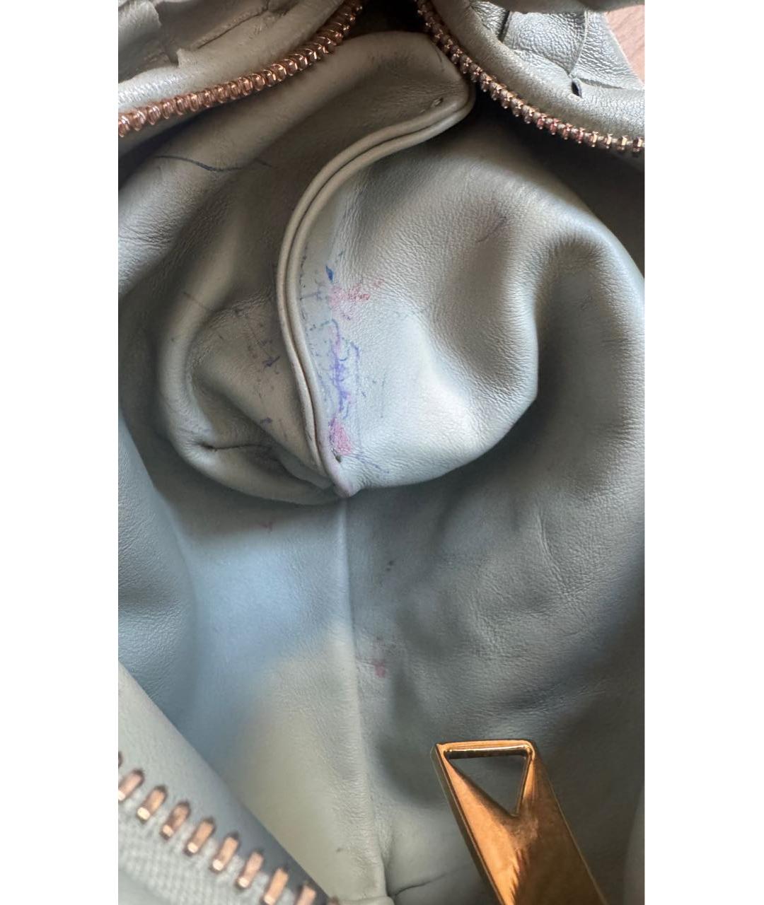 BOTTEGA VENETA Кожаная сумка с короткими ручками, фото 7