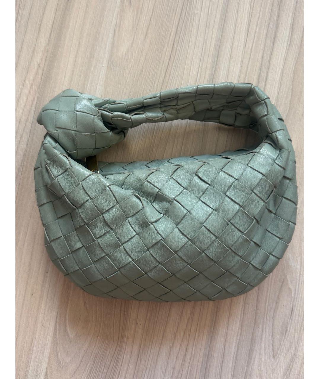 BOTTEGA VENETA Кожаная сумка с короткими ручками, фото 9