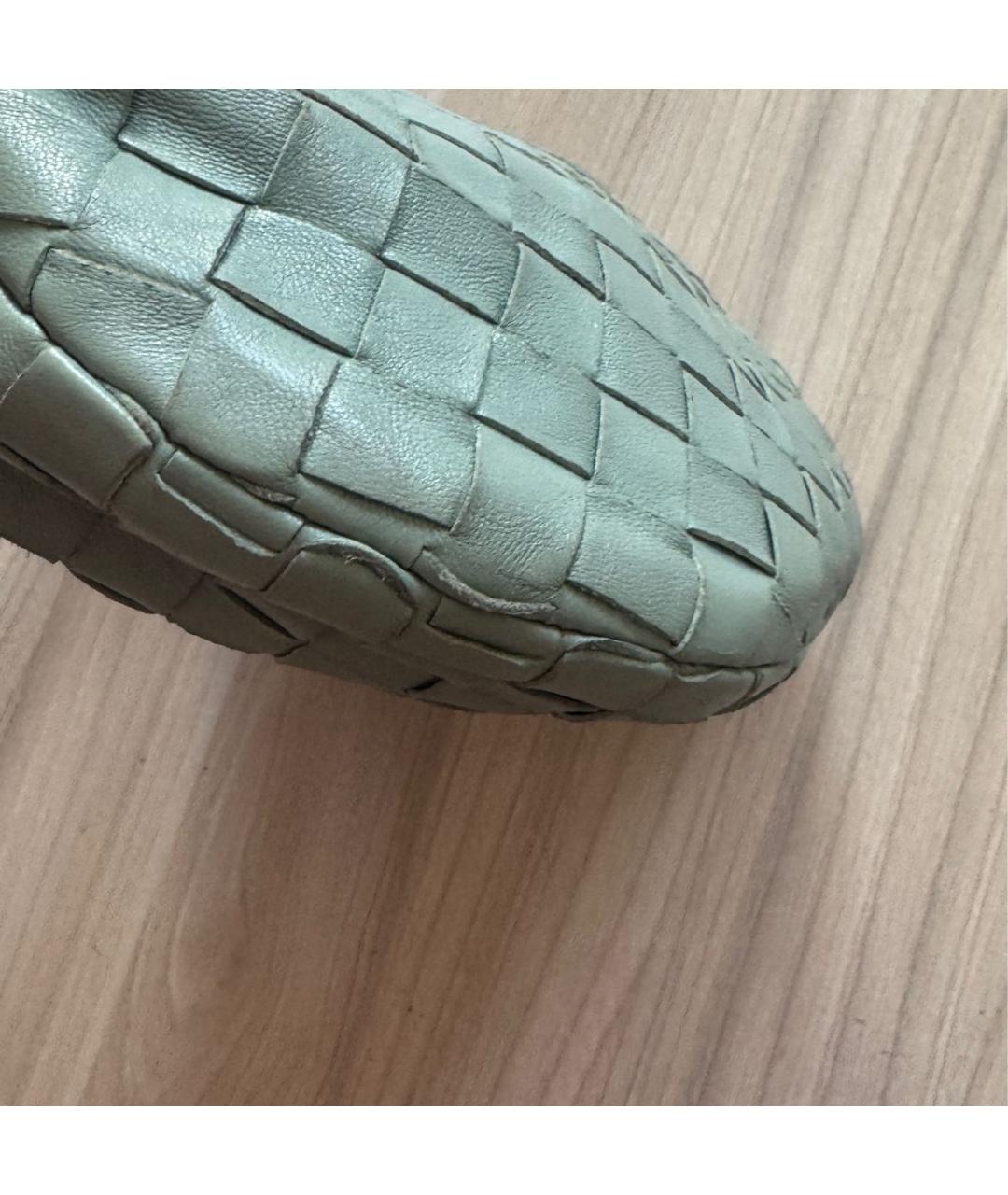 BOTTEGA VENETA Кожаная сумка с короткими ручками, фото 5