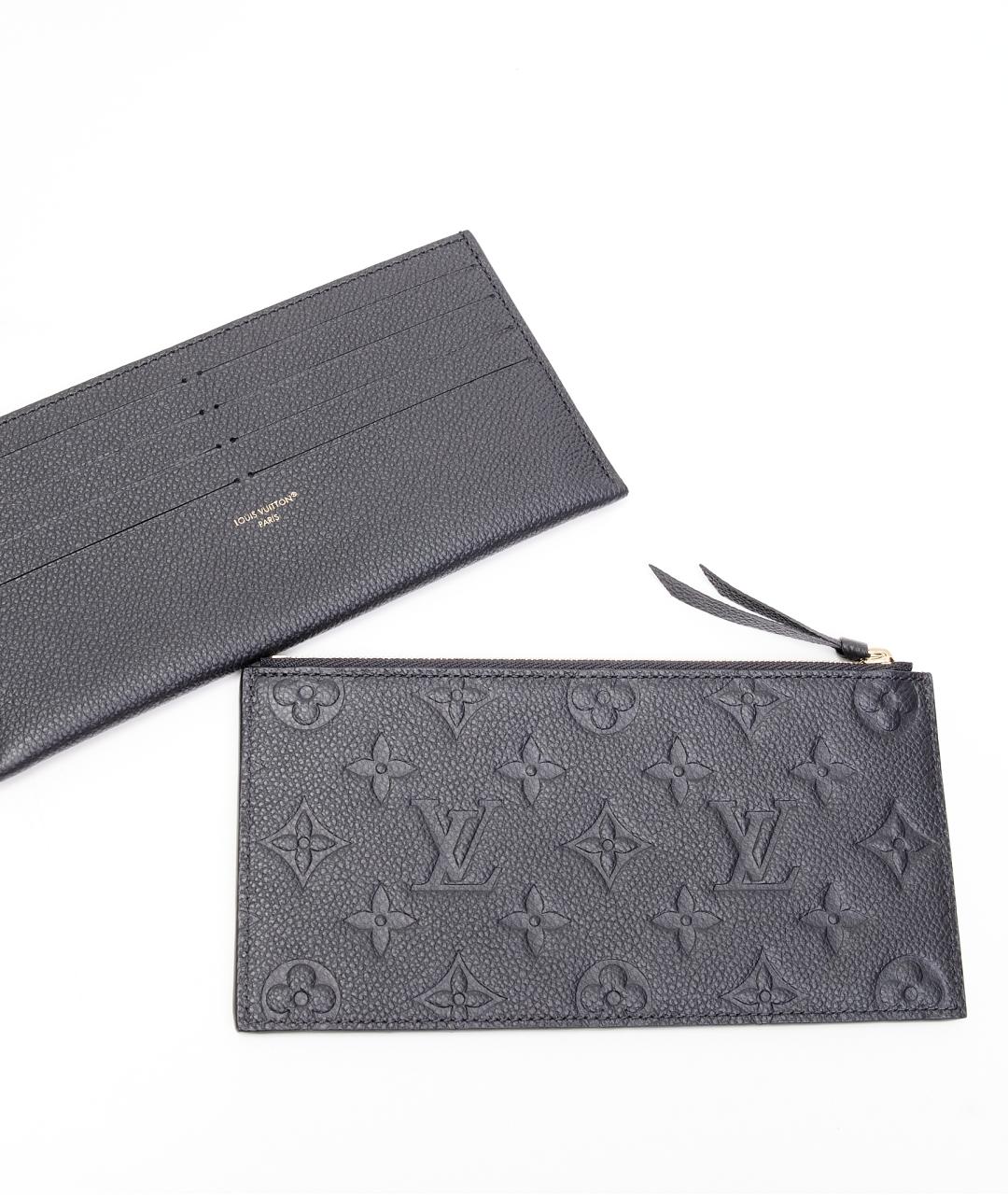 LOUIS VUITTON Черная кожаная сумка через плечо, фото 6