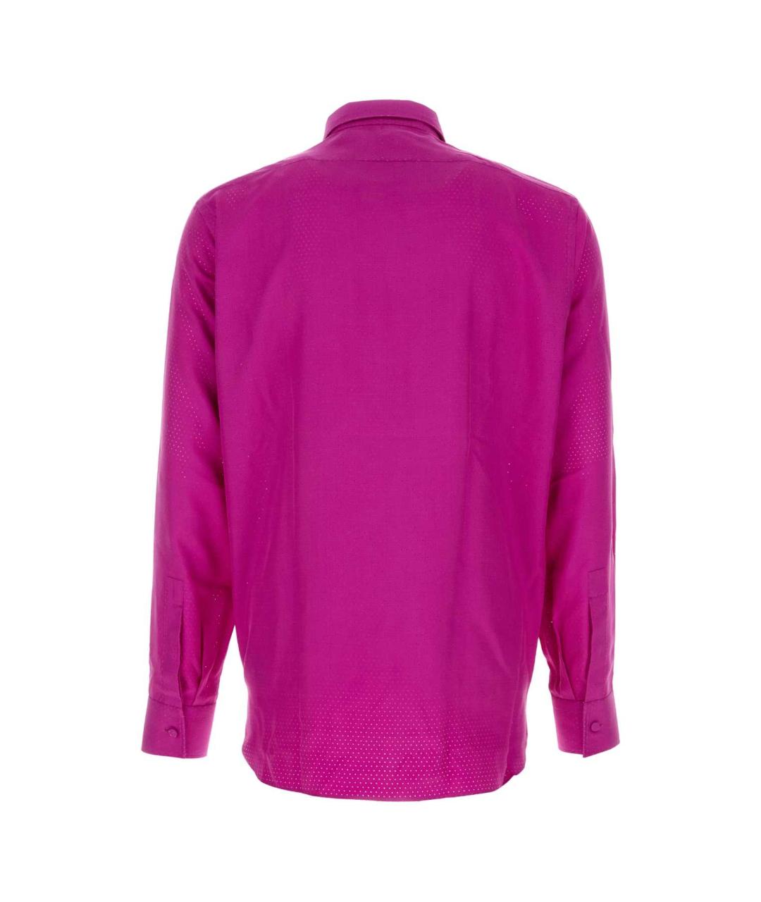 TOM FORD Фуксия шелковая кэжуал рубашка, фото 2