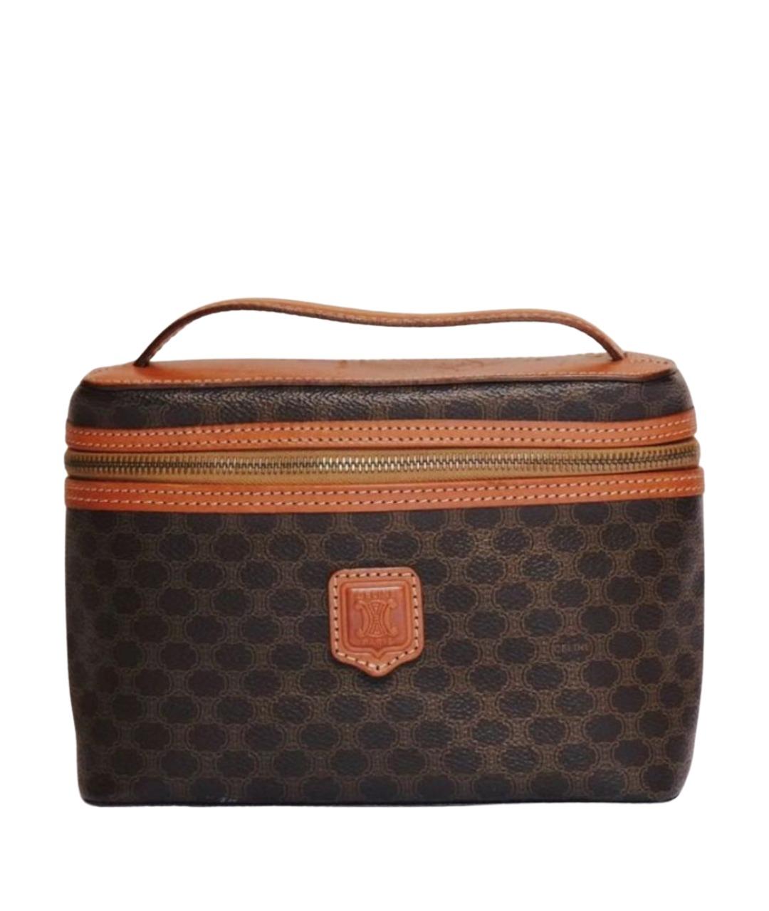 CELINE Коричневая косметичка, фото 1