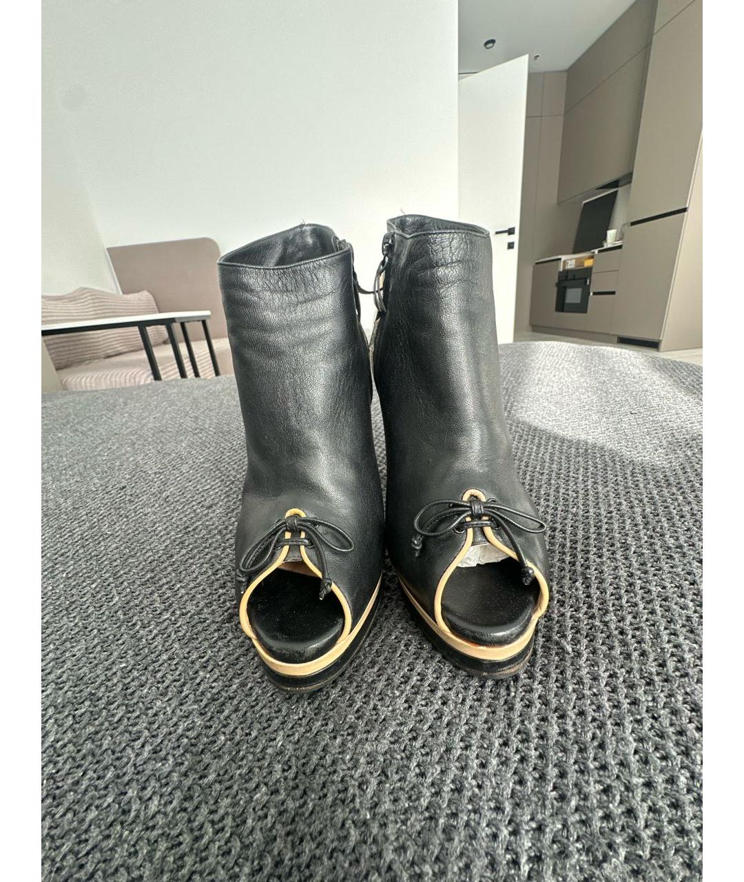 CASADEI Бежевые кожаные ботильоны, фото 2