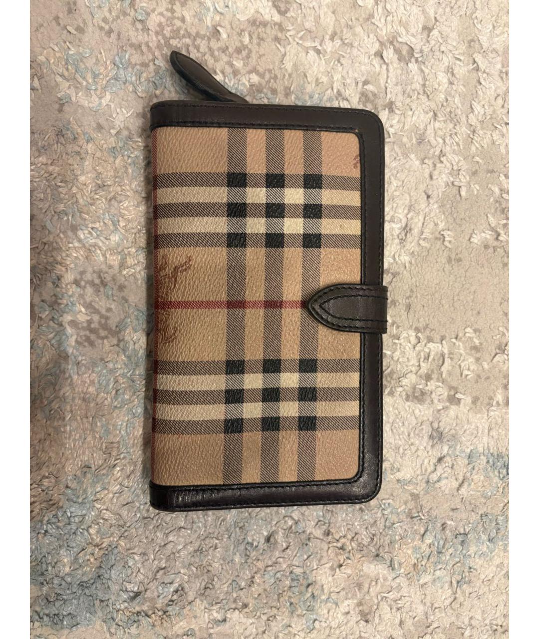 BURBERRY Бежевый кошелек, фото 5