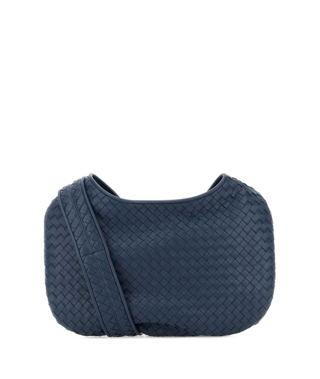 BOTTEGA VENETA Голубая кожаная сумка на плечо, фото 1