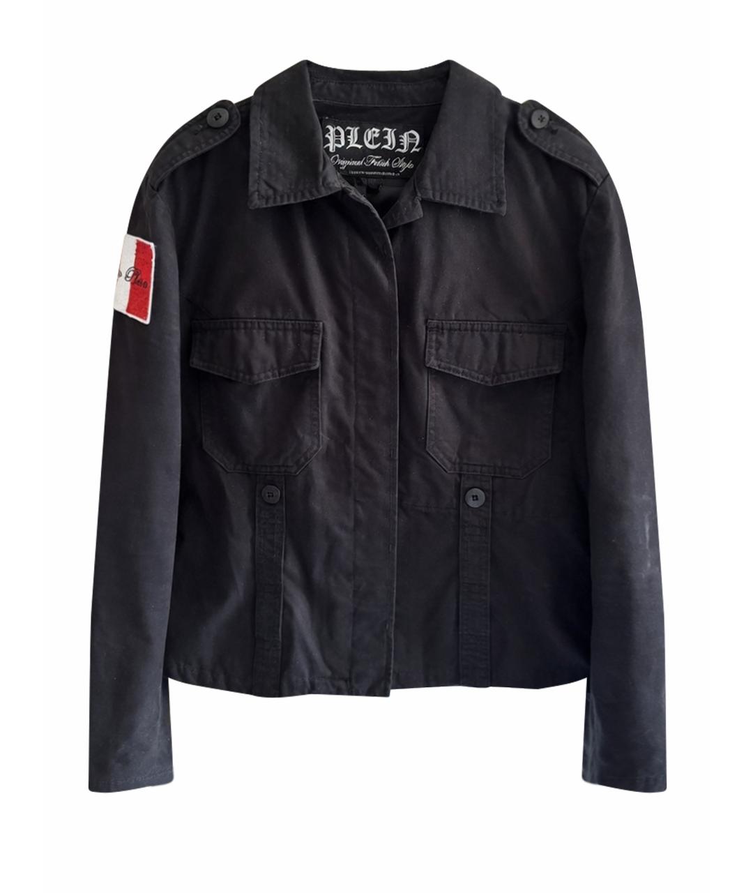 PHILIPP PLEIN Черная деним куртка, фото 1