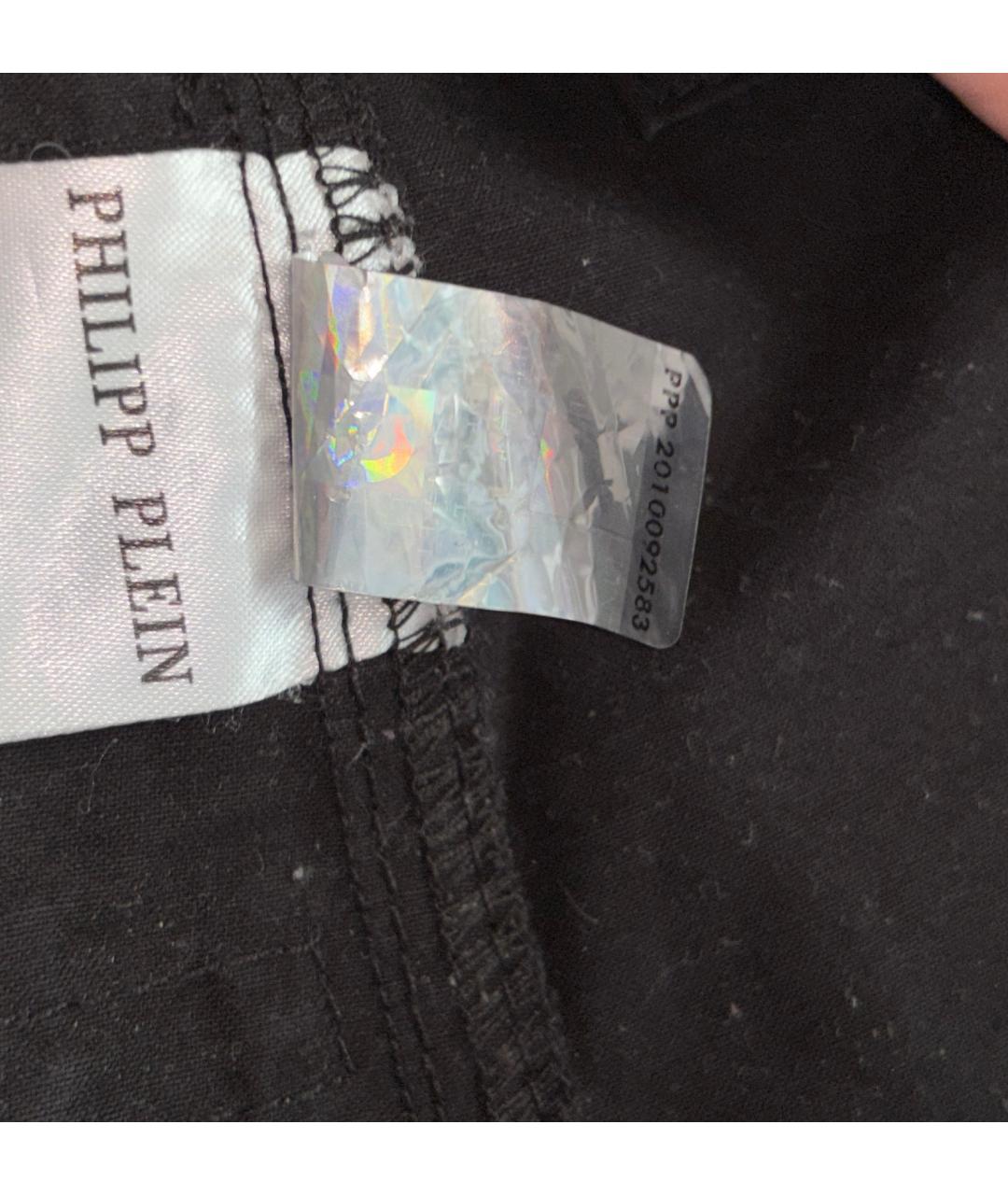 PHILIPP PLEIN Черная деним куртка, фото 3