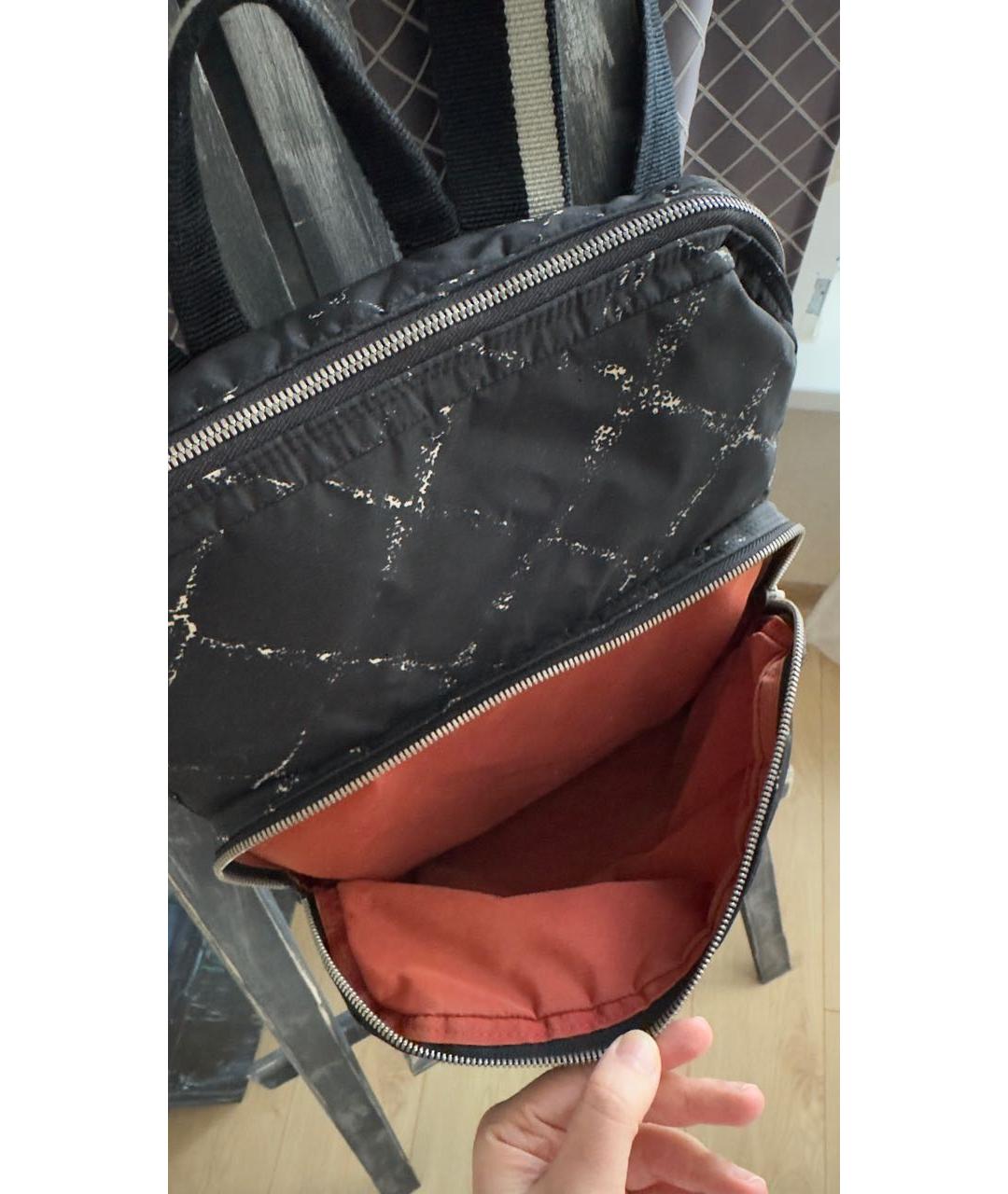 CHANEL Черный рюкзак, фото 4