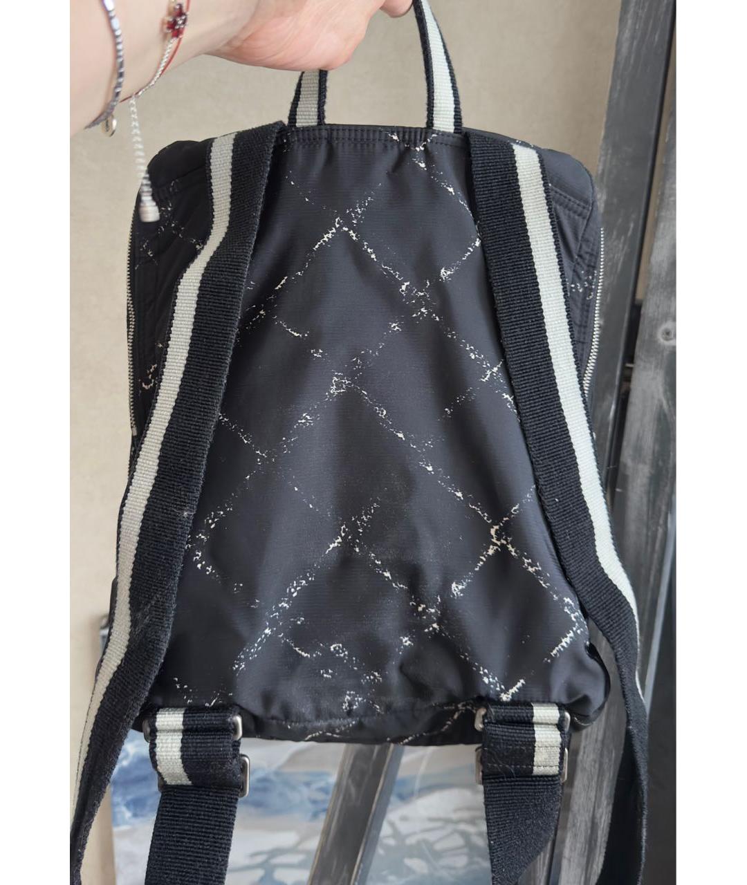 CHANEL Черный рюкзак, фото 3