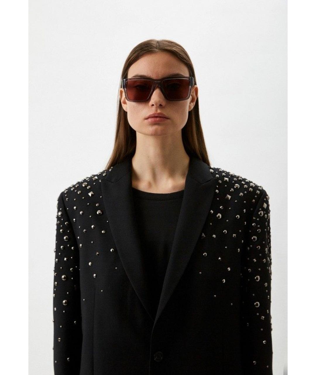 PRADA Серые пластиковые солнцезащитные очки, фото 4