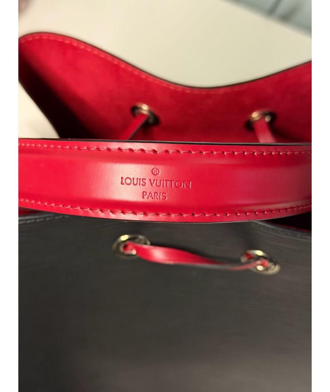 LOUIS VUITTON Белая кожаная сумка тоут, фото 5