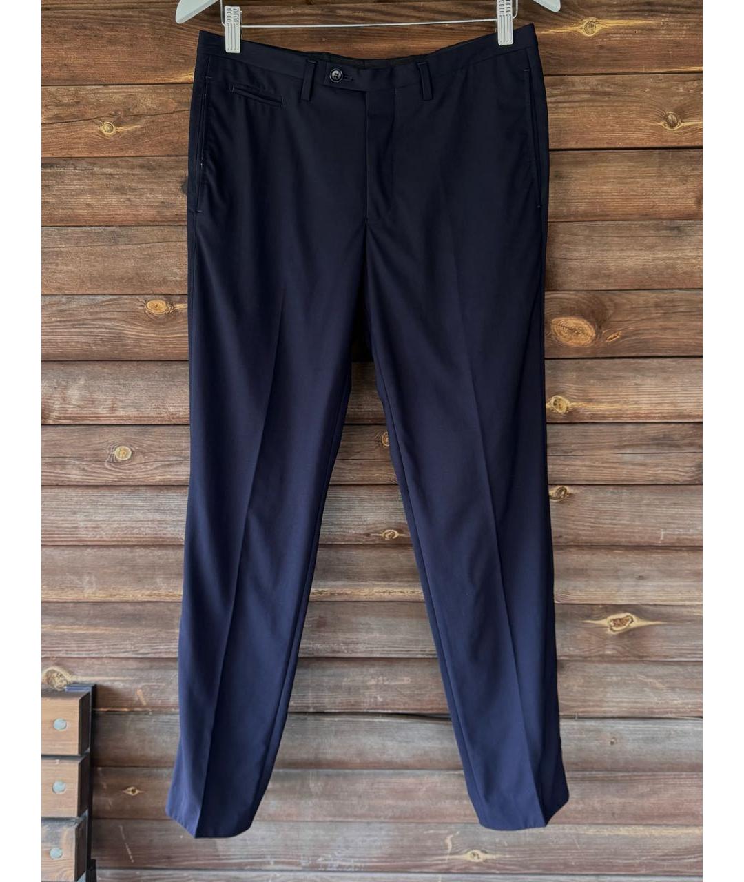 KENZO Синий классический костюм, фото 3