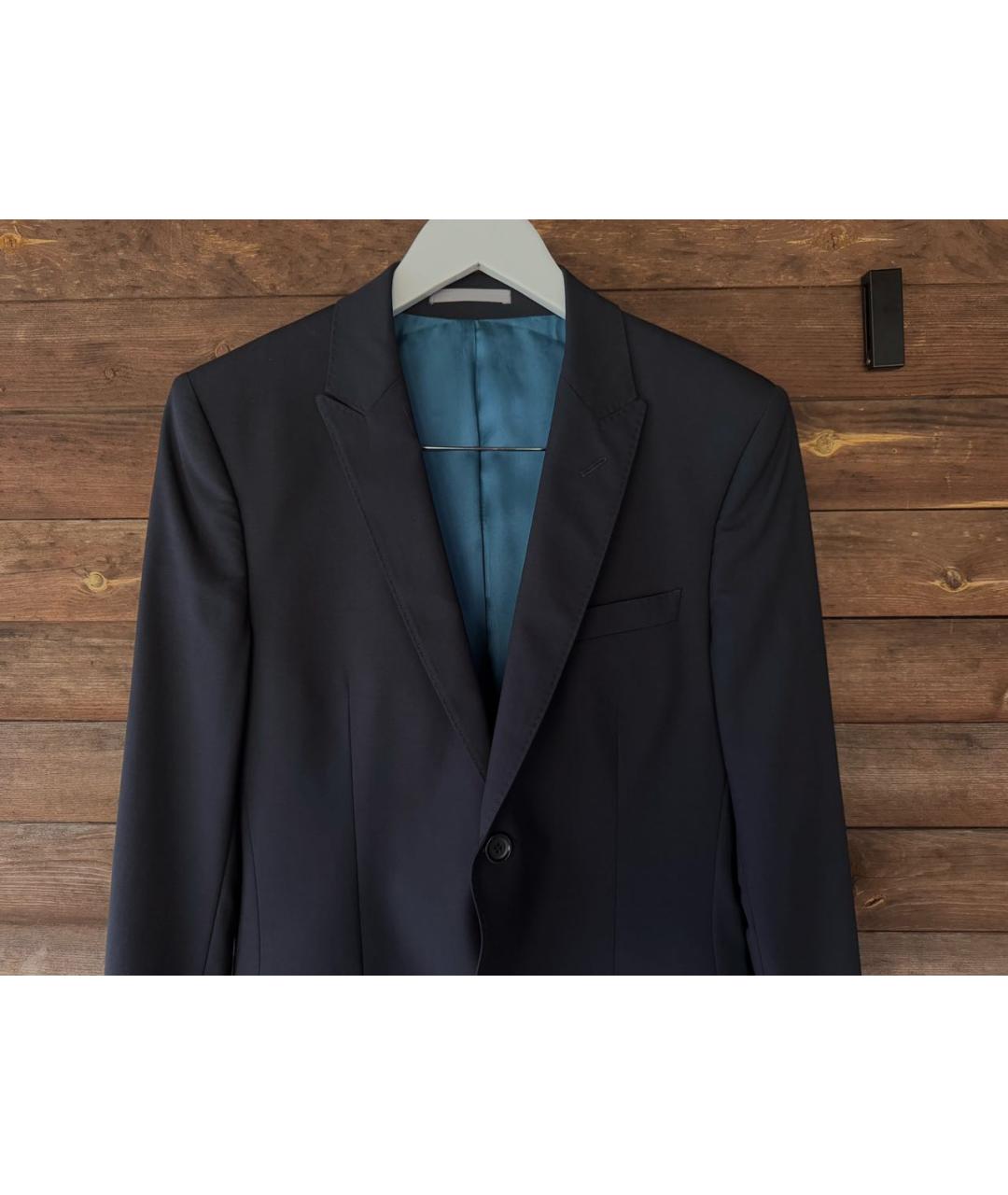 KENZO Синий классический костюм, фото 2