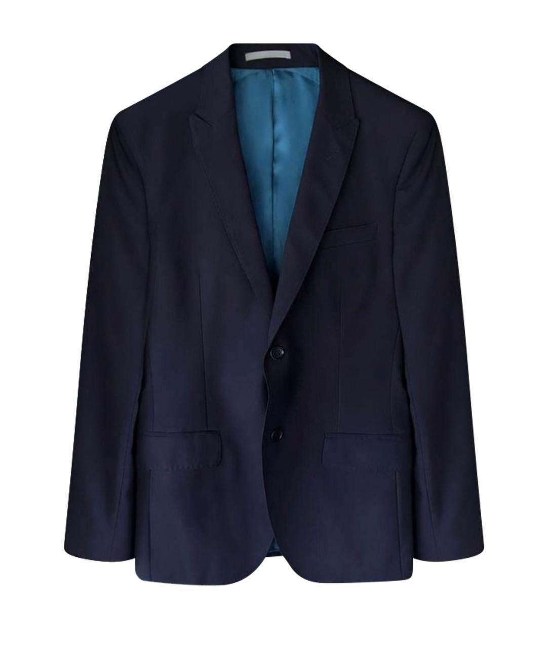 KENZO Синий классический костюм, фото 1