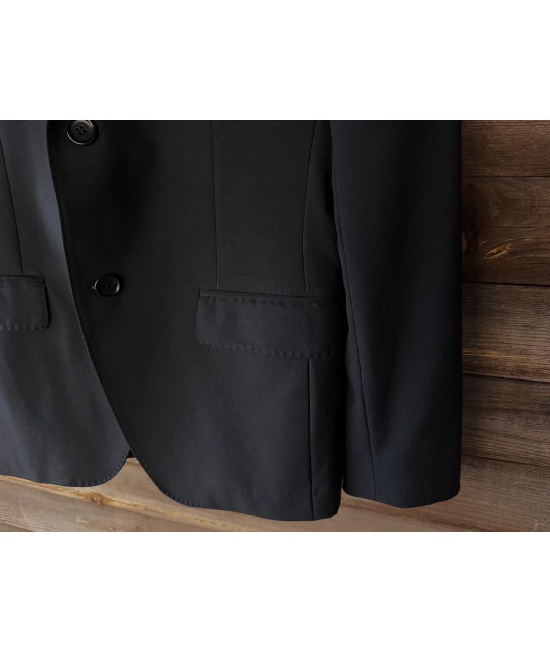 KENZO Синий классический костюм, фото 4