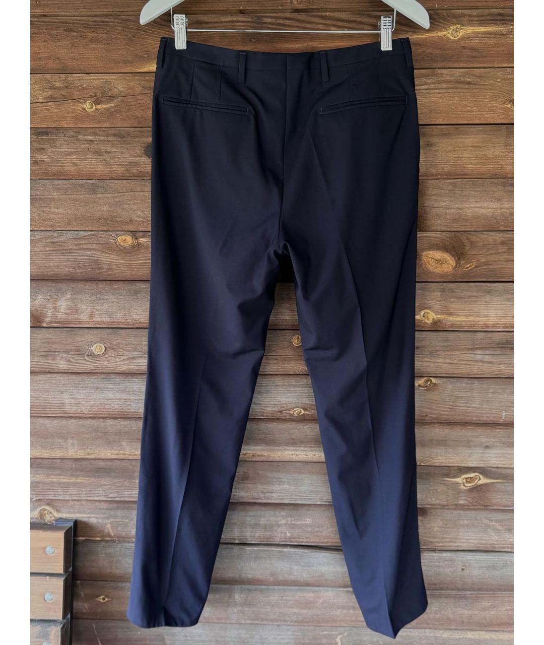 KENZO Синий классический костюм, фото 5