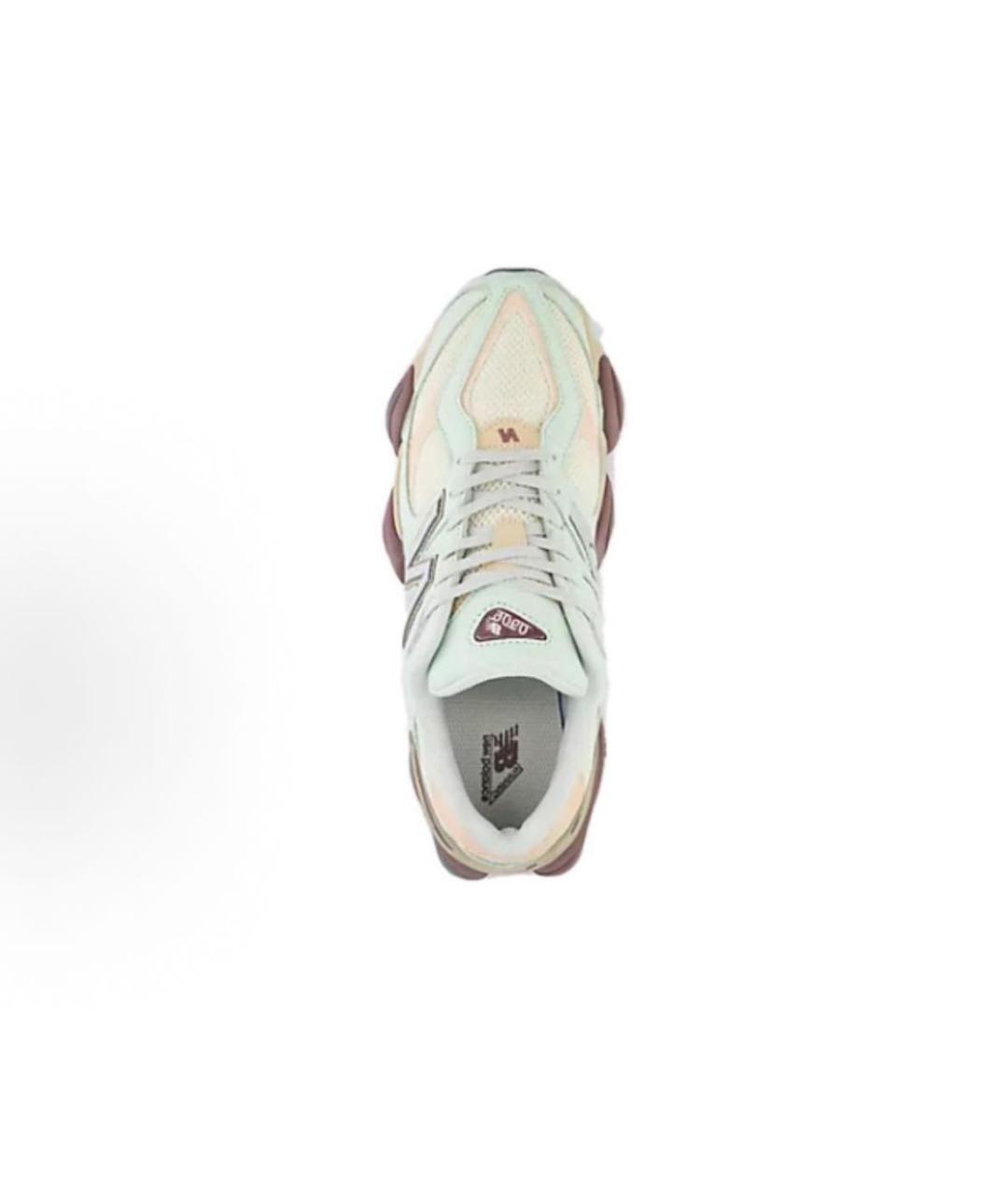 NEW BALANCE Салатовые синтетические кроссовки, фото 2