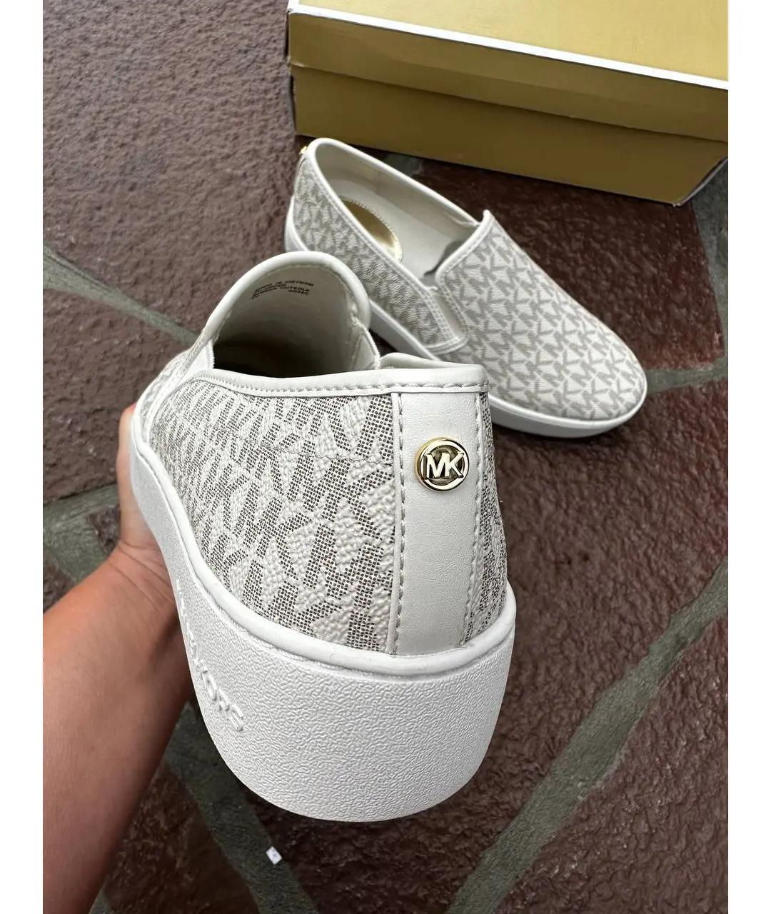 MICHAEL KORS Бежевые слипоны, фото 4