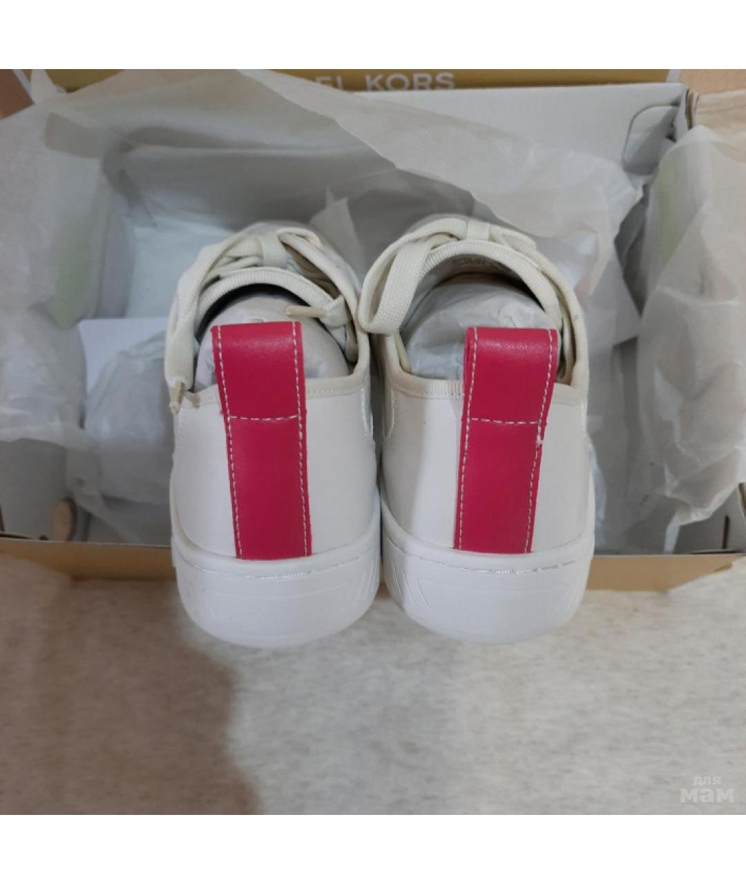 MICHAEL KORS Белые кеды, фото 6