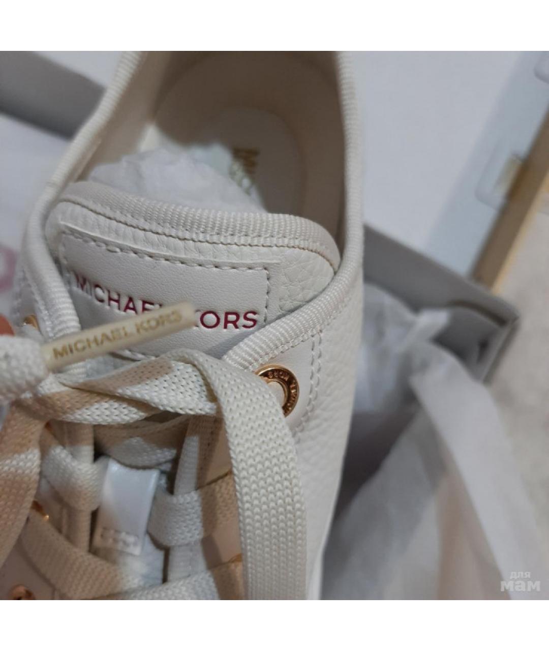 MICHAEL KORS Белые кеды, фото 7