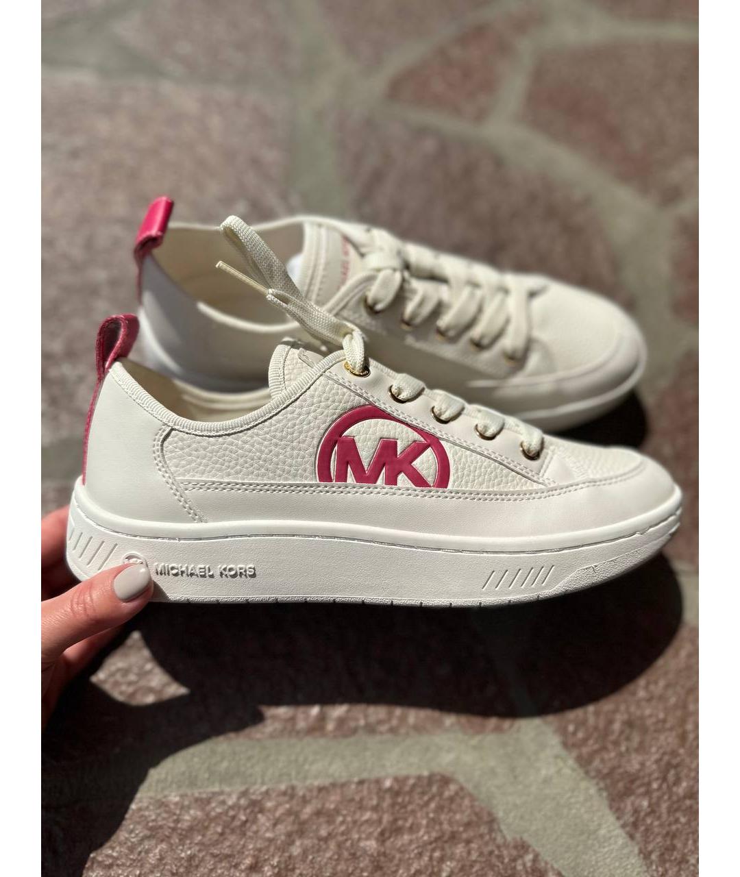 MICHAEL KORS Белые кеды, фото 2