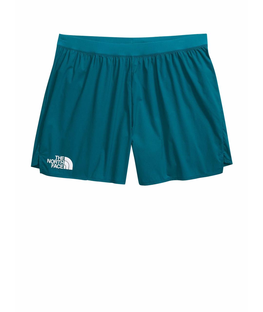 THE NORTH FACE Бирюзовые синтетические шорты, фото 1