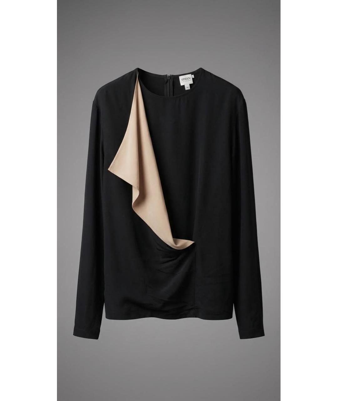 ARMANI JEANS Черная блузы, фото 3