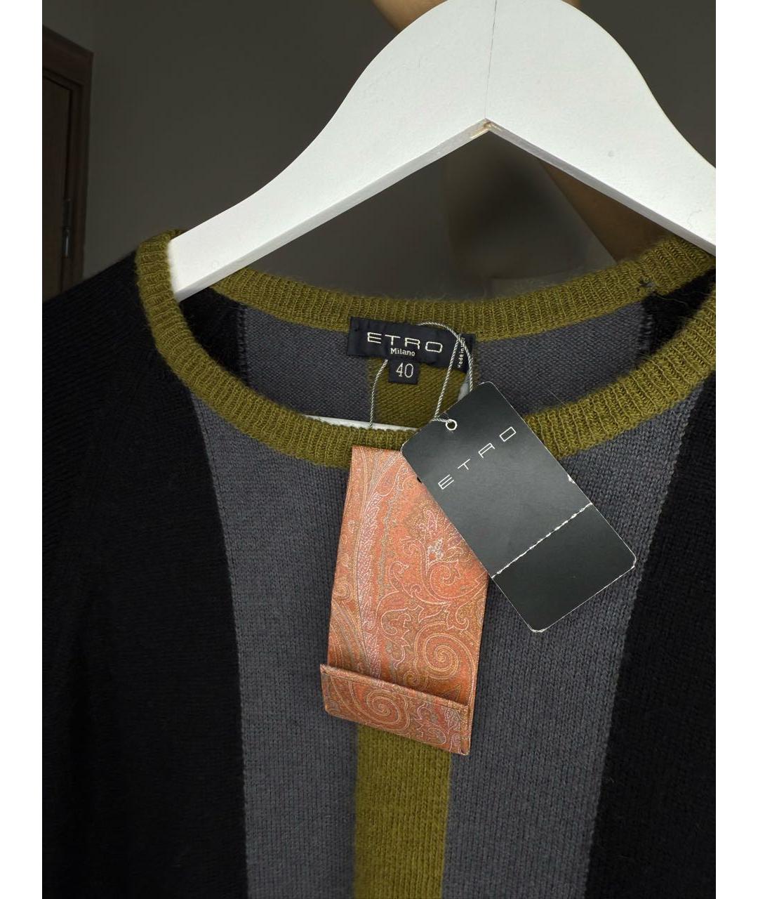 ETRO Мульти кашемировый джемпер / свитер, фото 5