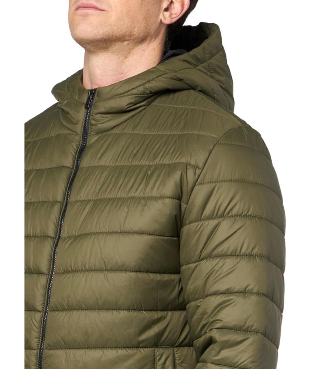 HUGO Хаки полиэстеровая куртка, фото 6