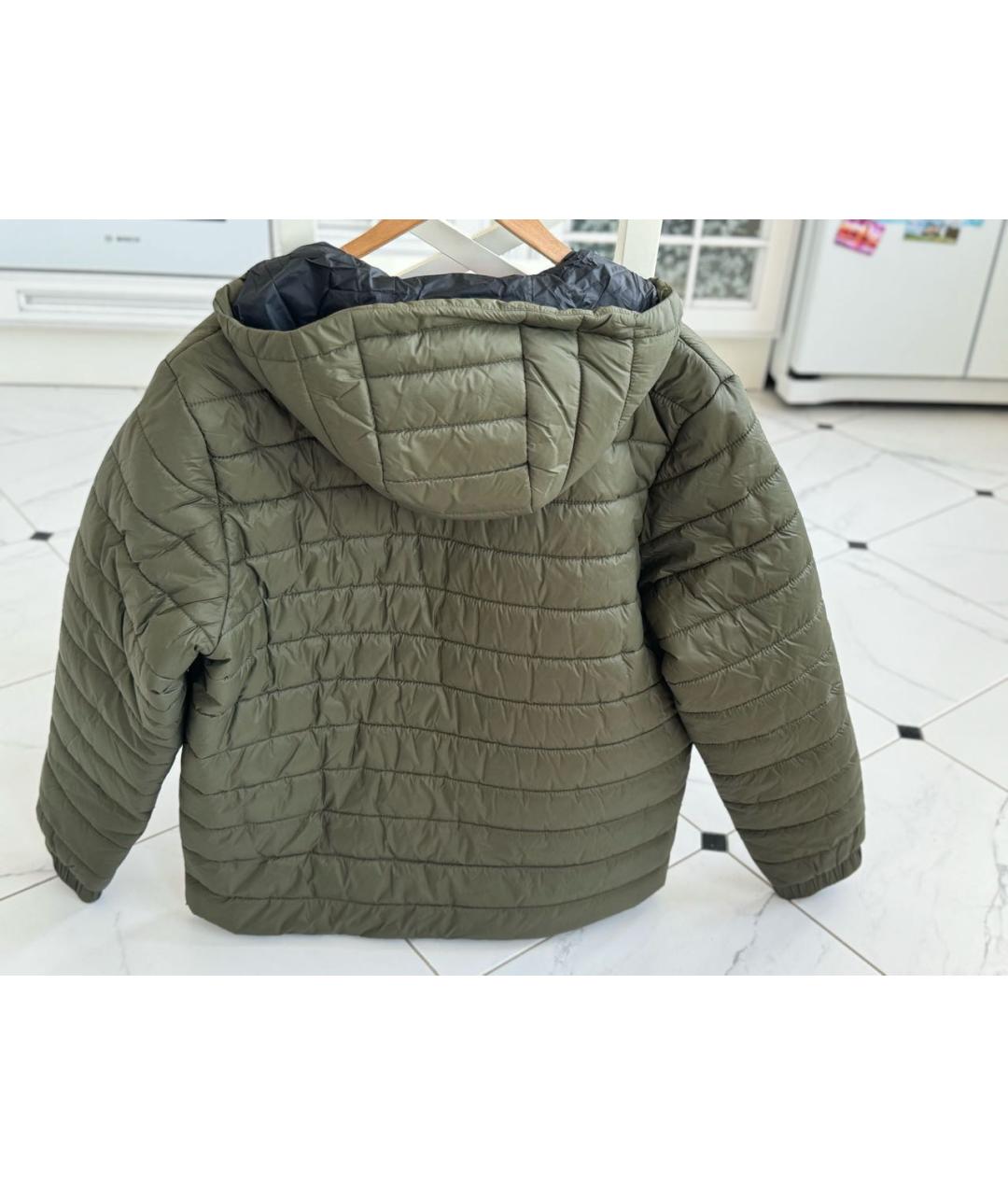 HUGO Хаки полиэстеровая куртка, фото 7