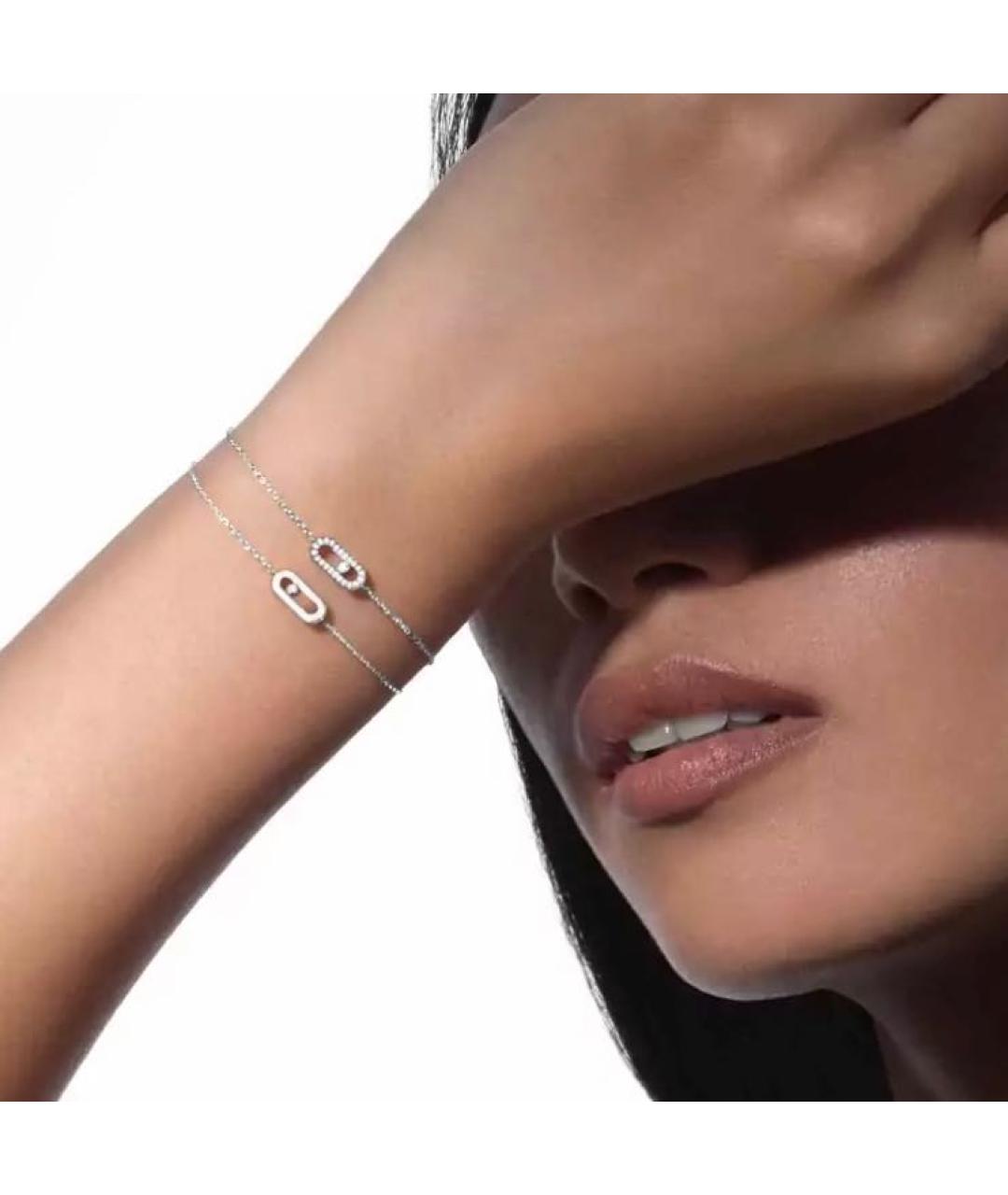 MESSIKA Белый браслет из белого золота, фото 4