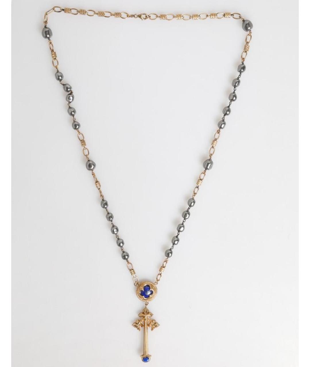 DOLCE&GABBANA Золотая серебряная цепочка/подвеска, фото 6