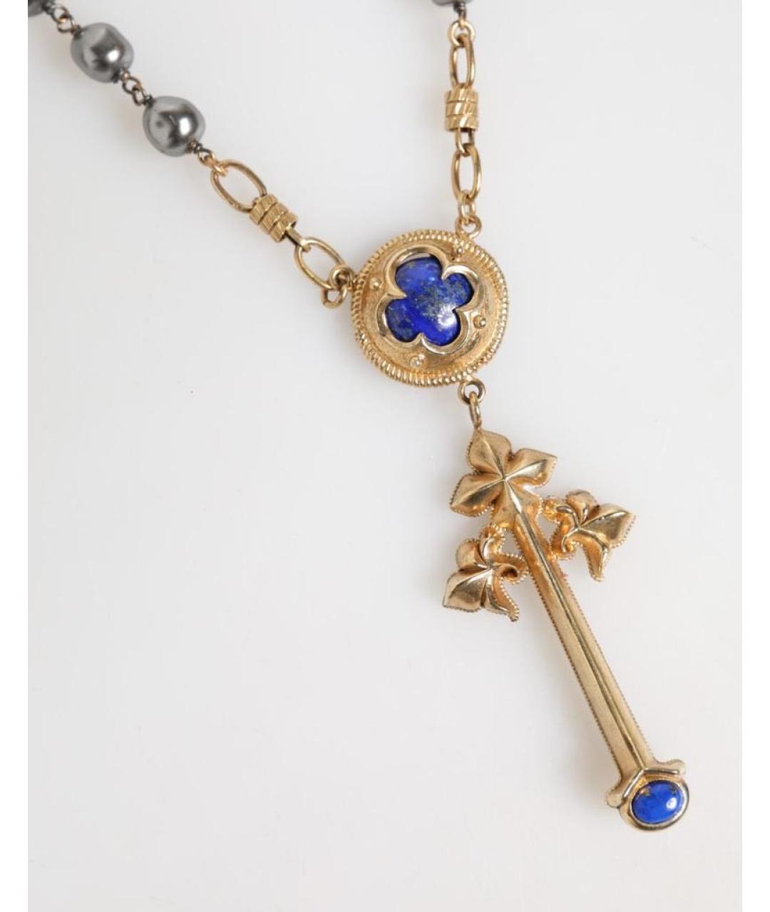 DOLCE&GABBANA Золотая серебряная цепочка/подвеска, фото 2