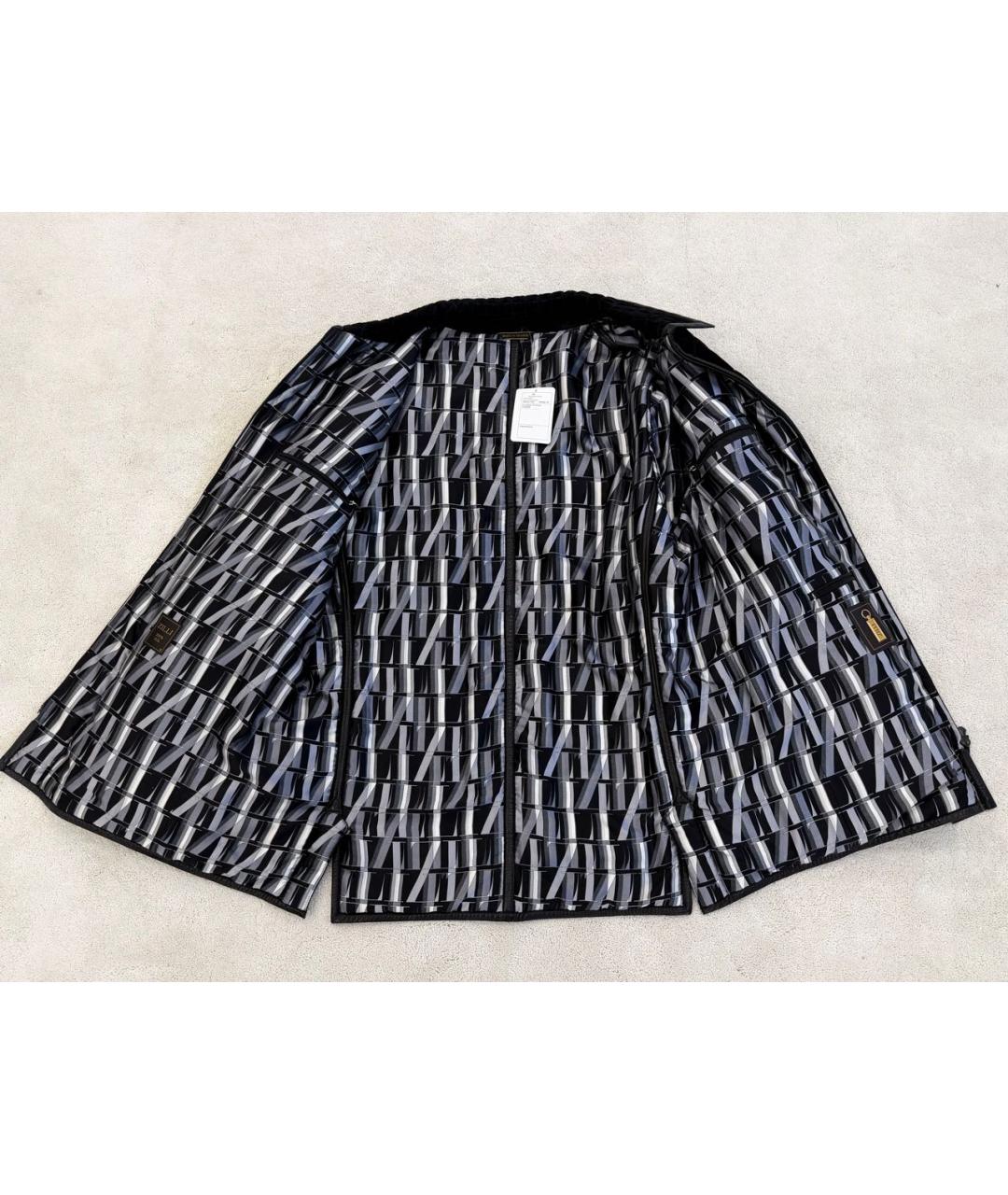 ZILLI Черная замшевая куртка, фото 6