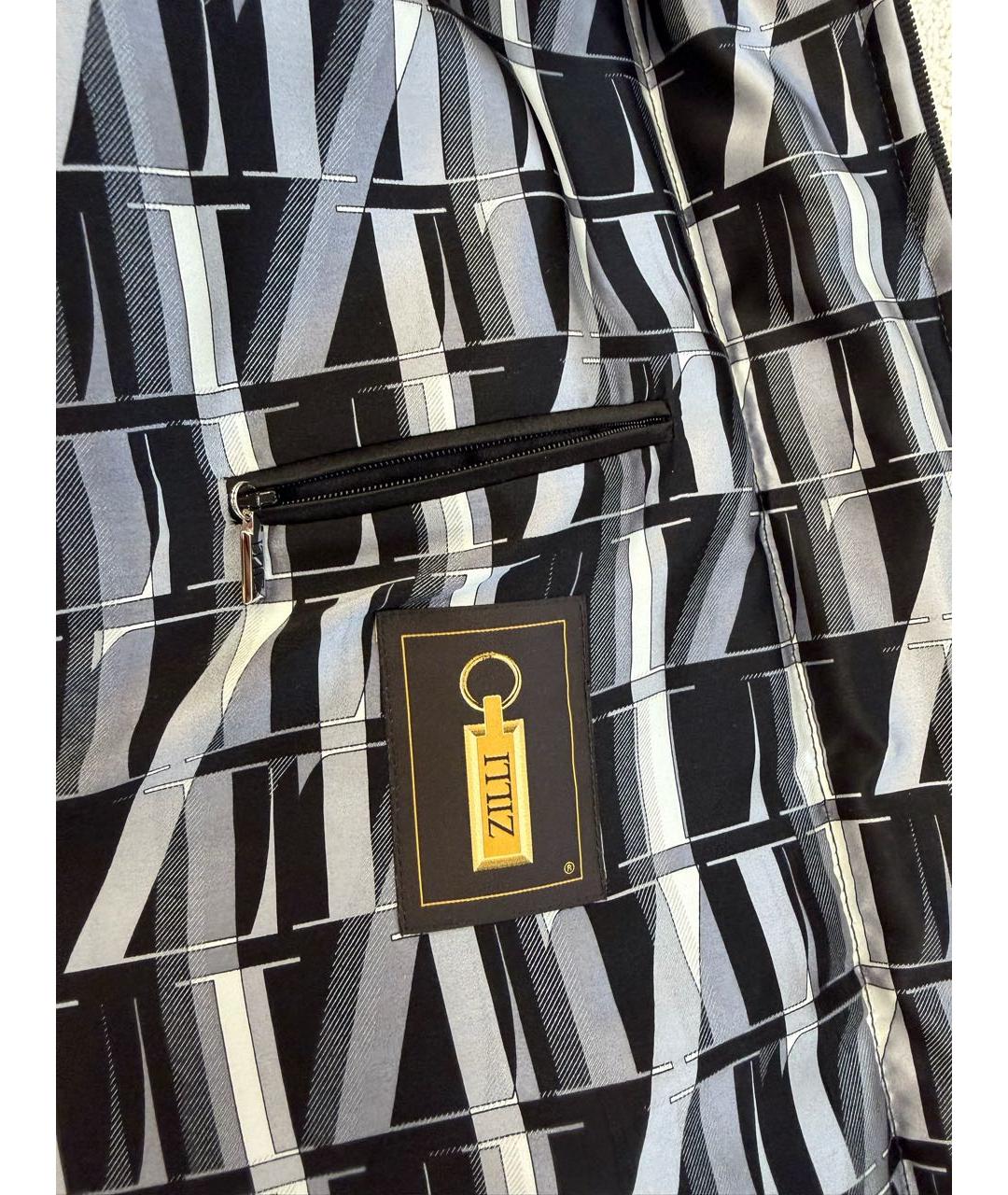 ZILLI Черная замшевая куртка, фото 8