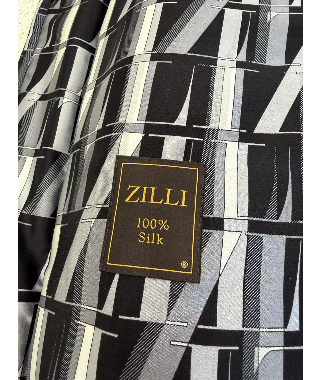 ZILLI Черная замшевая куртка, фото 7