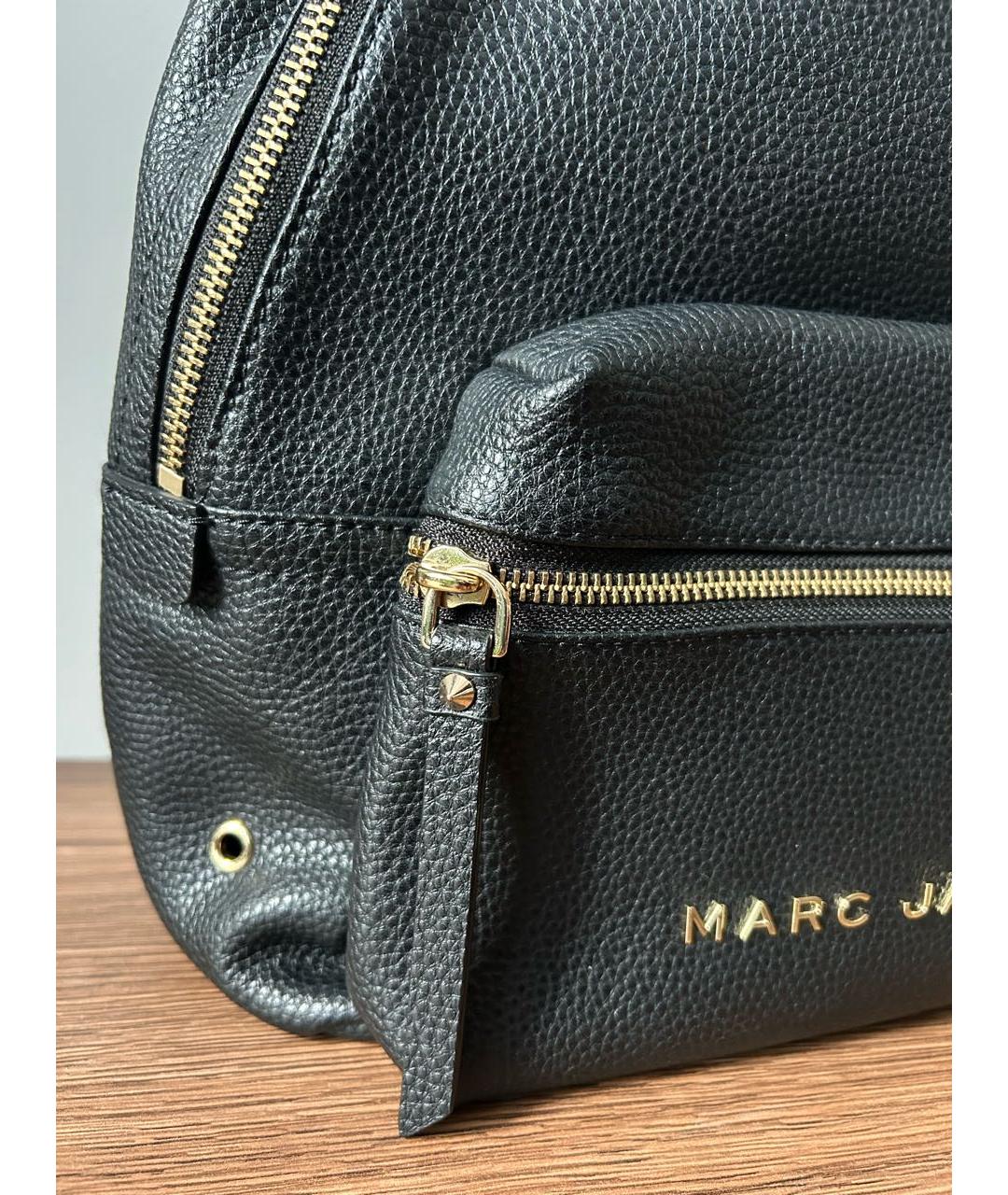 MARC JACOBS Черный кожаный рюкзак, фото 3