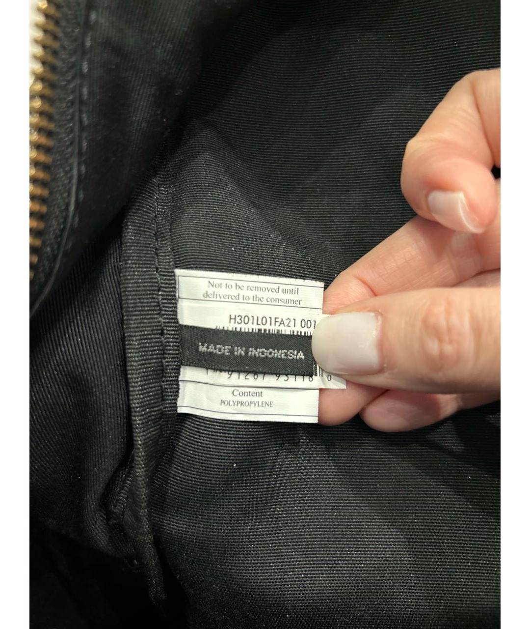 MARC JACOBS Черный кожаный рюкзак, фото 8