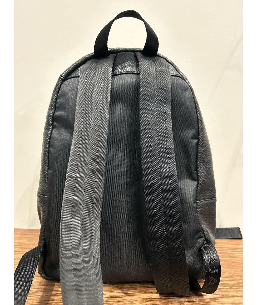 MARC JACOBS Черный кожаный рюкзак, фото 2