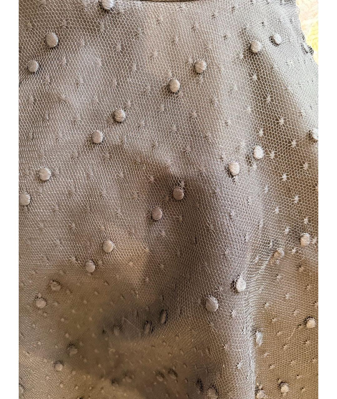 VALENTINO Черная шерстяная юбка мини, фото 4