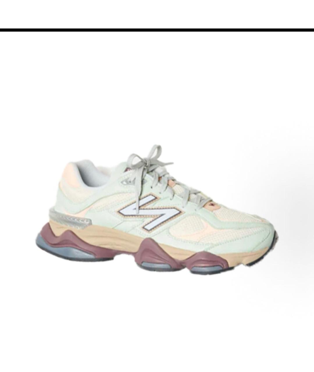 NEW BALANCE Салатовые синтетические кроссовки, фото 8